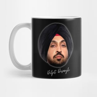 Diljit Dosanjh Bighead design style Mug